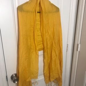 Yellow Pashmina Scarf